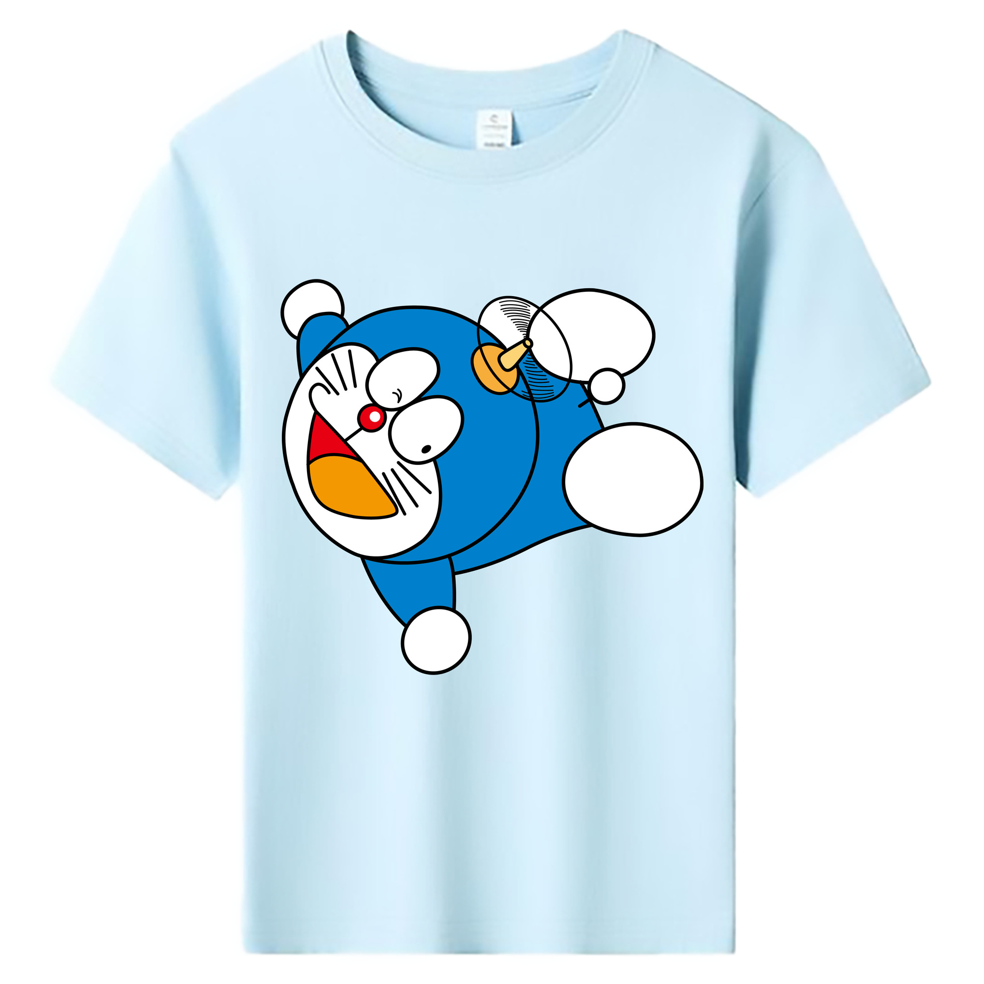 （画像用） ドラえもん Doraemon 綿100％キッズTシャツ（フロントプリント）